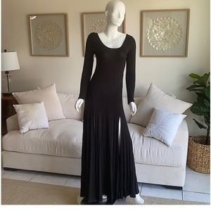 Silence + Noise Black Maxi Dress